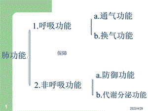 最新临床肺功能及动脉血气分析ppt课件PPT文档.ppt