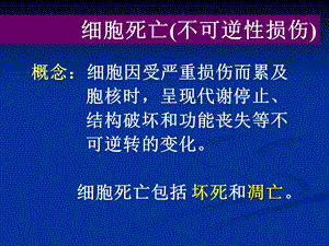 不可逆性损伤PPT课件.ppt