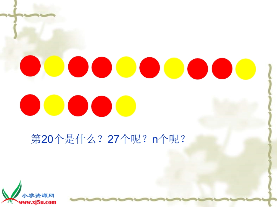 北师大版数学六年级下册《探索规律》PPT课件之二.ppt_第3页