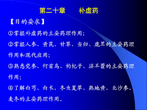 第二十章补虚药名师编辑PPT课件.ppt