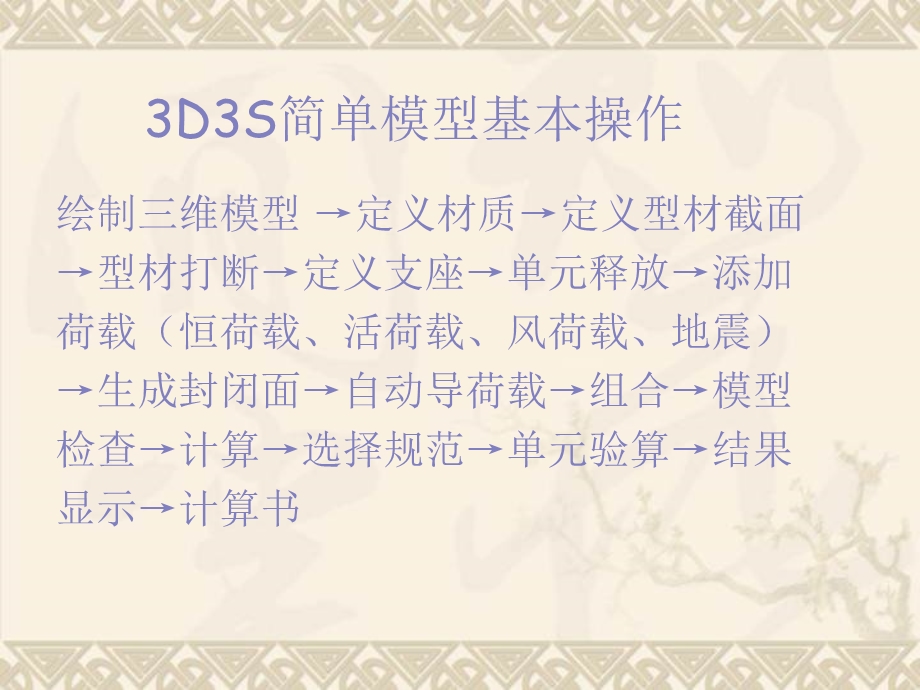 3D3S结构计算探讨.ppt_第1页