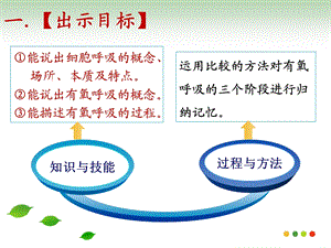 人教版教学课件名校联盟陕西省澄城王庄中学高一生物细胞呼吸—有氧呼吸课件精选文档.ppt