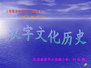 [五年级语文]综合性学习——遨游汉字王国1.ppt