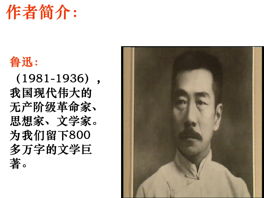 故乡鲁迅ppt名师制作优质教学资料.ppt_第2页