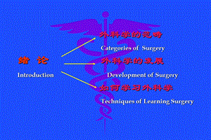 外科学第章绪论文档资料.ppt