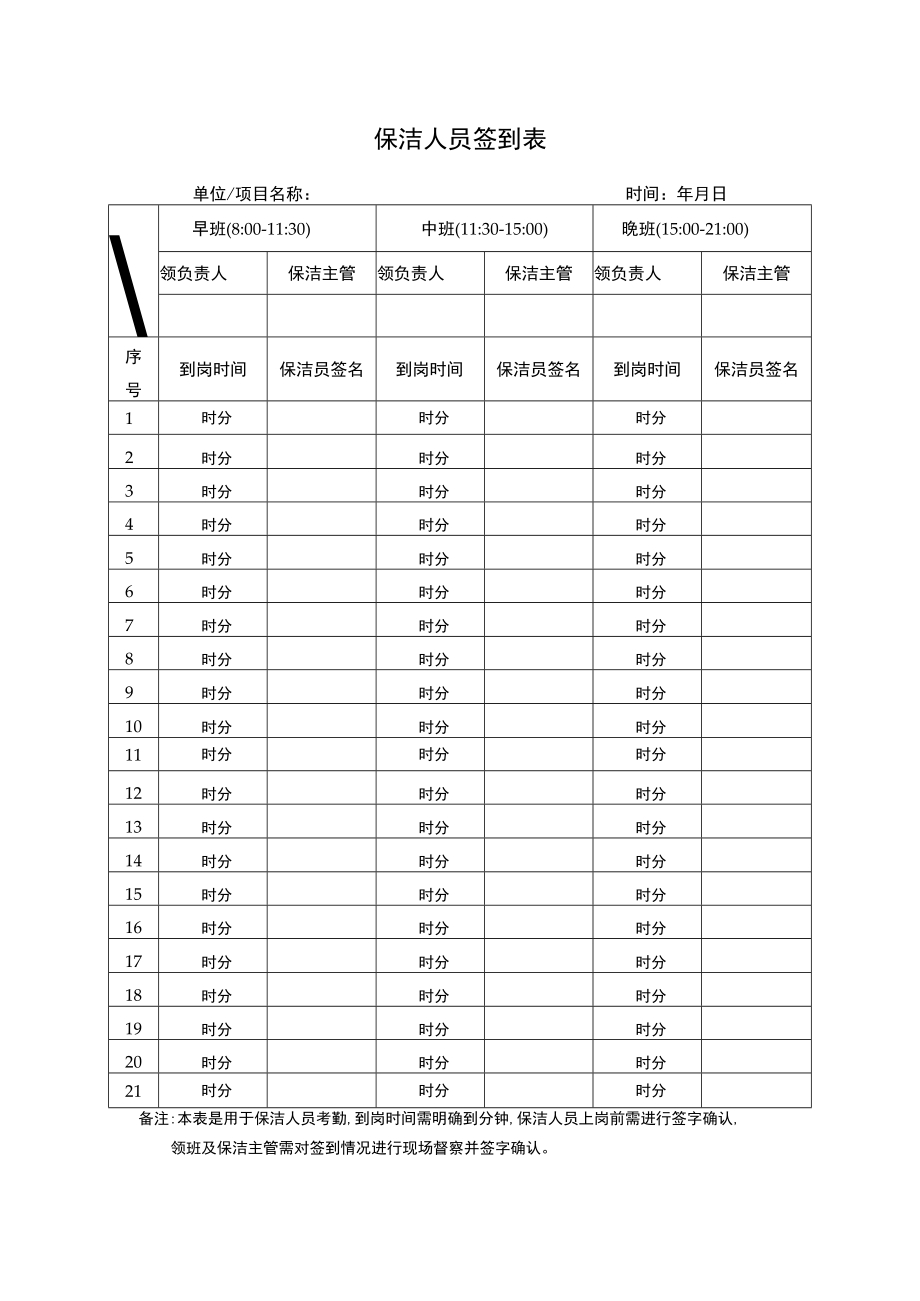 保洁人员签到表.docx_第1页