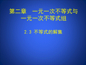 不等式的解集.ppt