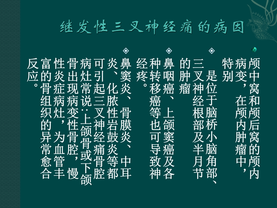 最新：三叉神经痛的病因文档资料.pptx_第1页