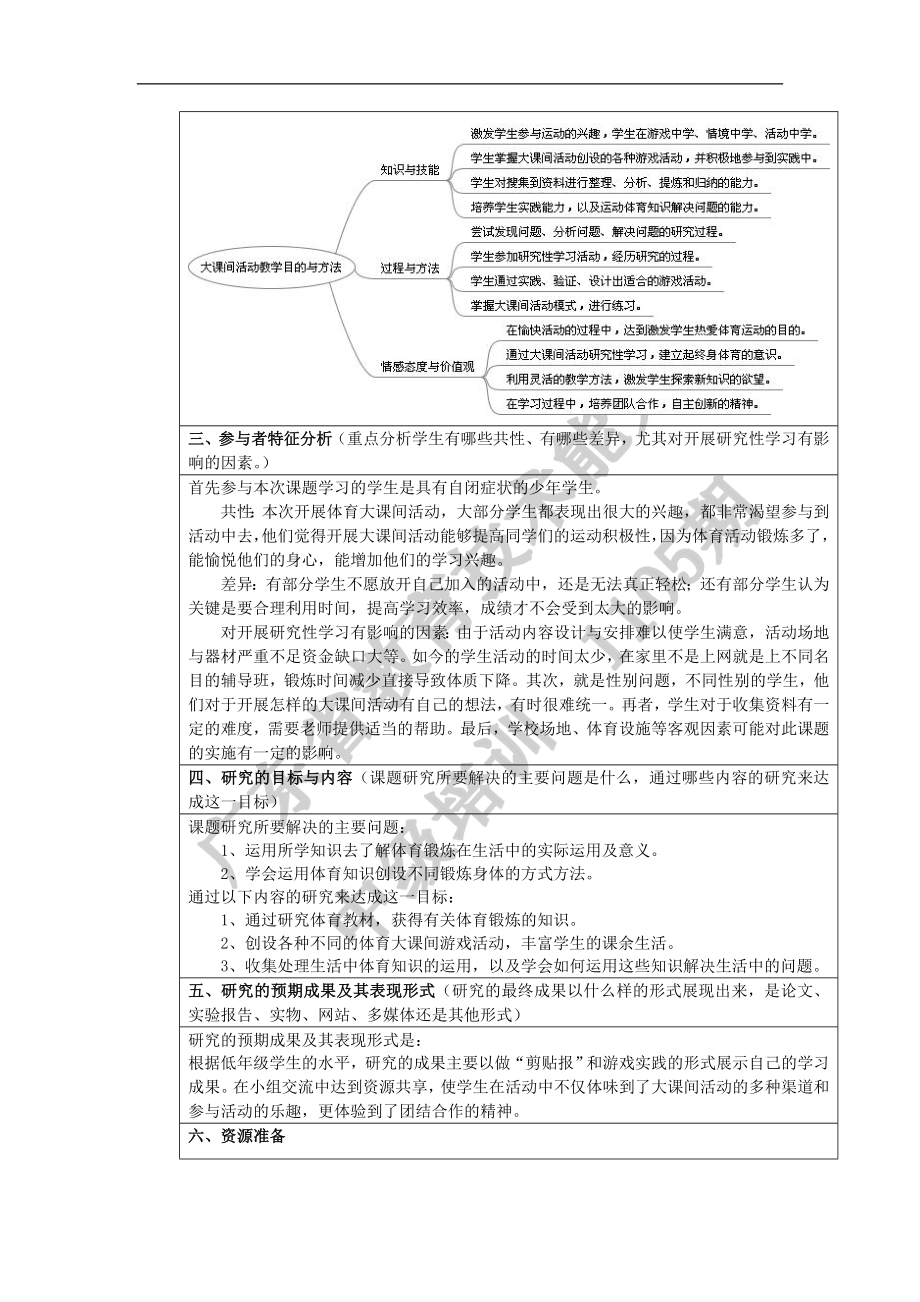 研究性学习设计方案.doc_第2页