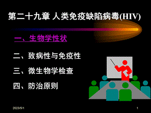 最新：第二十九章人类免疫缺陷病毒人类免疫缺陷病毒HIV属于文档资料.ppt