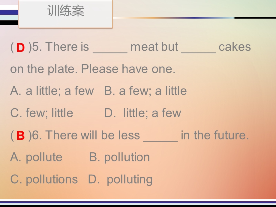 八年级英语 Unit7WillpeoplehaverobotsPeriod2训练案课本P51P52课件 .pptx_第3页