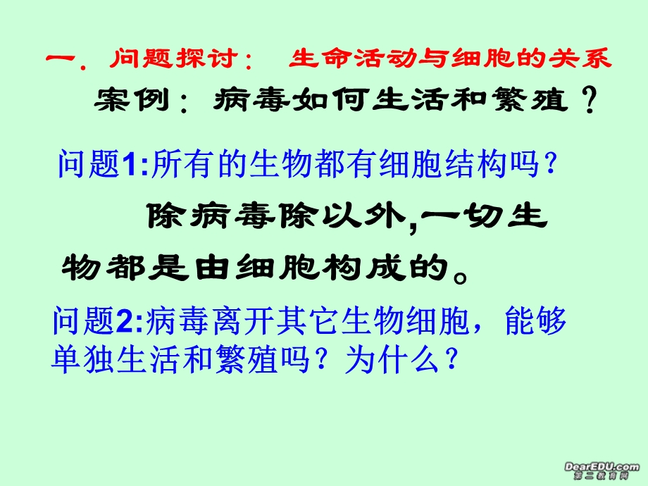 最新高一生物第一章走近细胞第一节从生物圈到细胞课件人教版1PPT文档.ppt_第1页