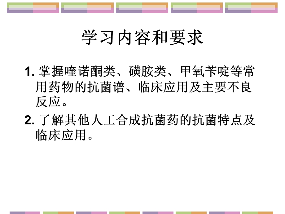 第4章人工合成抗菌药护理专科文档资料.ppt_第1页