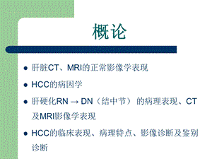 最新：肝细胞癌hcc的影像诊断ppt课件文档资料.ppt