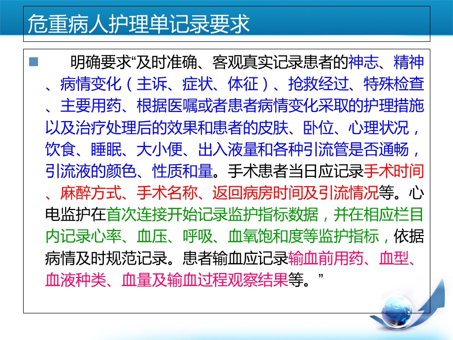 最新：危重病人护理记录点评(一)课件文档资料.ppt_第2页