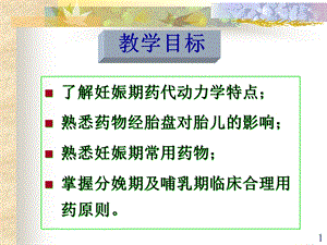 最新：妊娠期合理用药文档资料.ppt