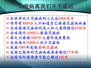 最新：艾滋病防治健康教育文档资料.ppt