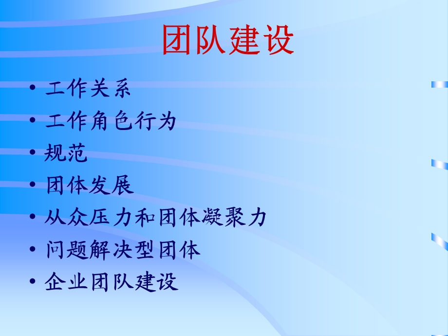 [人力资源管理]工作中的人际技能——团队建设.ppt_第2页