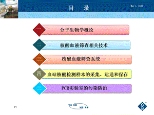 核酸血液筛查上海浩源PPT文档.ppt