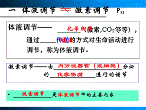 最新：必修三 通过激素的调节神经调节与激素(一轮复习)文档资料.ppt