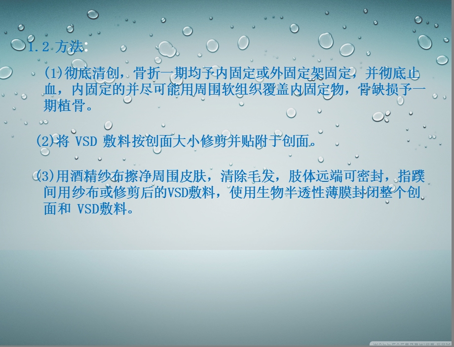 最新：vsd在开放性骨折伴软组织缺损中的临床应用453921文档资料.ppt_第3页