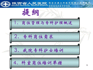 最新：基于岗位需求的专科护理人才培养ppt课件文档资料.ppt