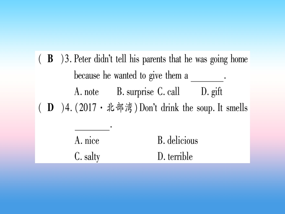 中考英语准点备考教材系统复习考点精练六八上Unit2课件.pptx_第2页