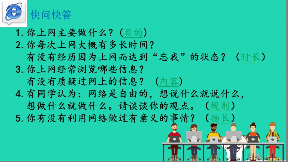 八年级道德与法治上册走进社会生活第二课网络生活新空间第2框合理利用网络课件2新人教版.pptx_第2页