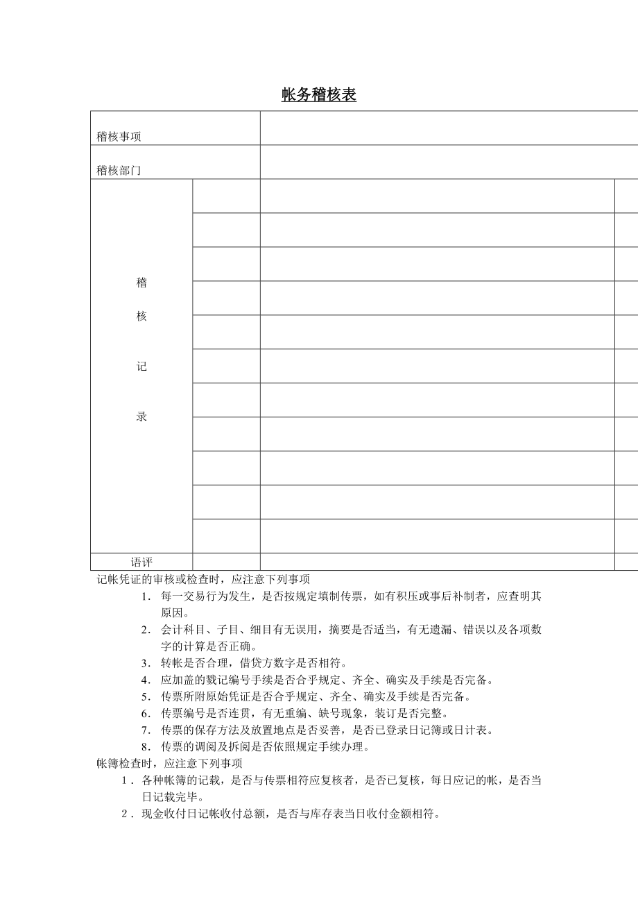 财务管理工作细则会计稽核员附件.doc_第3页