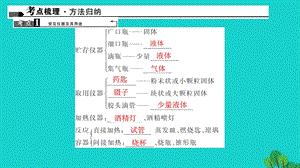 中考化学第1篇考点聚焦第2讲走进化学实验室课件.pptx