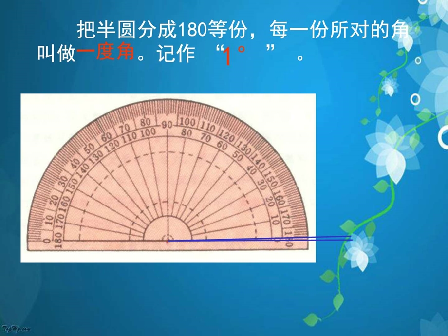 最新小学四年级上册数学角的度量PPT课件..ppt_第3页