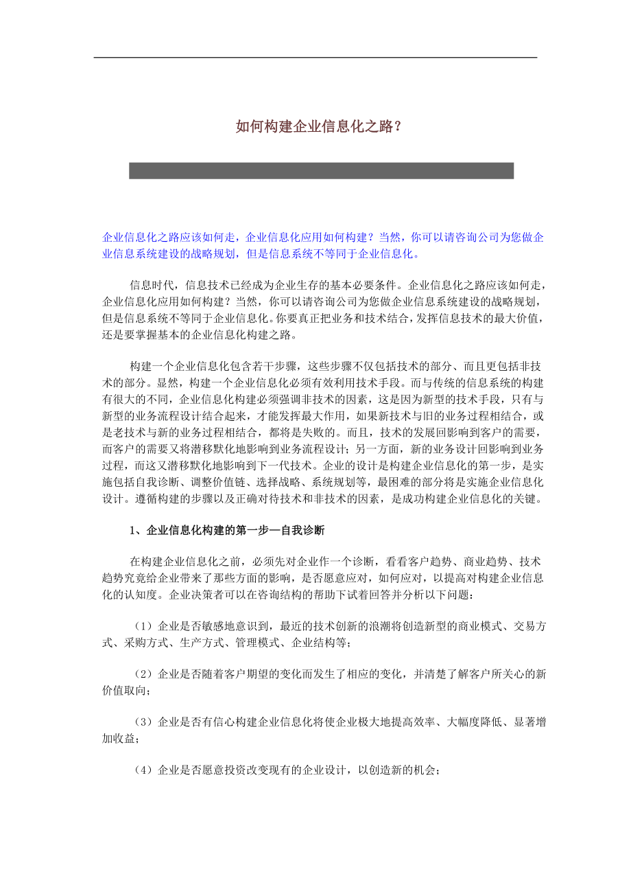 如何构建企业信息化之路DOC9页.doc_第1页