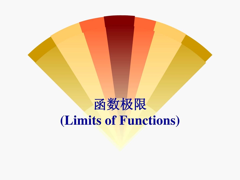 最新函数极限(limit of function)数学自然科学专业资料..ppt_第1页