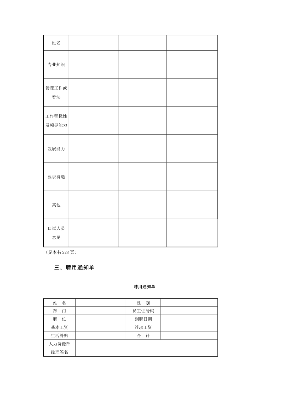 物业公司人力资源管理表格.doc_第3页