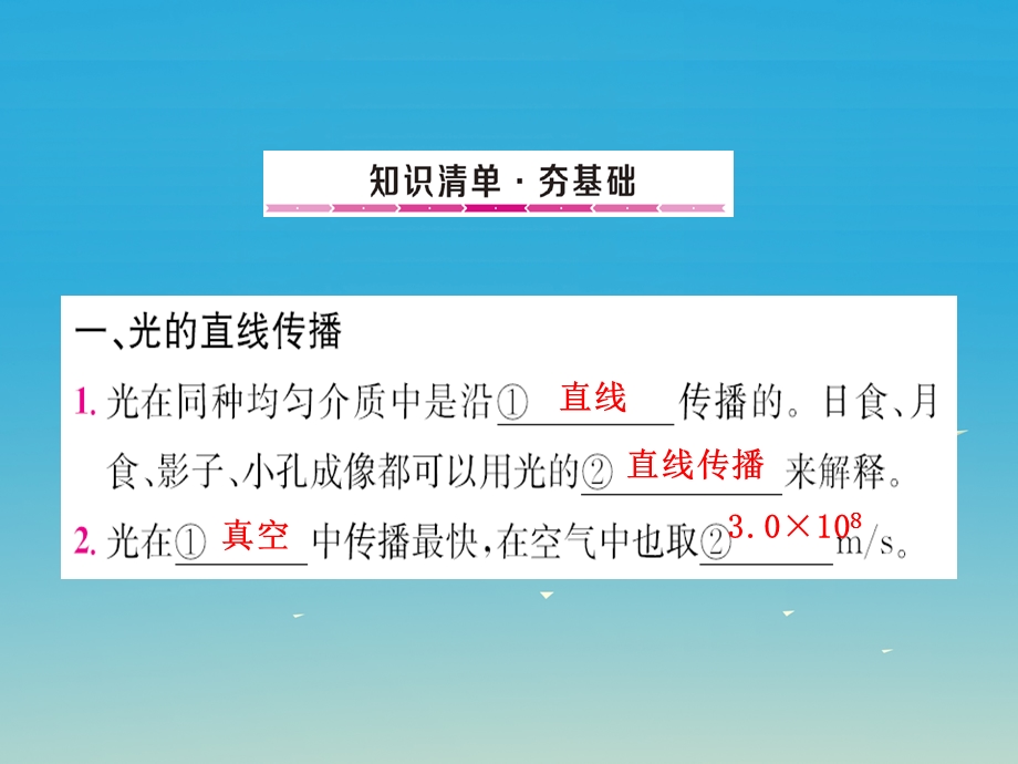 中考物理总复习第4章一光现象透镜课件.pptx_第1页