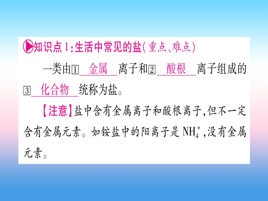 中考化学复习教材系统复习第十一单元盐化肥课件.pptx_第1页