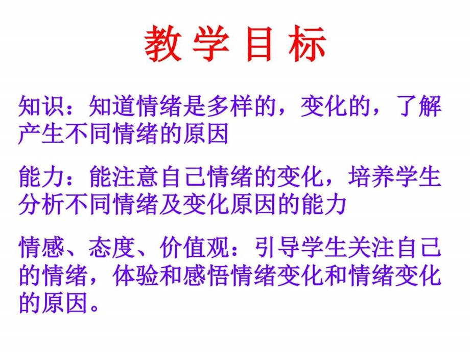 最新思想品德第三课情绪万花筒课件(陕教版七年级上)(..ppt_第2页