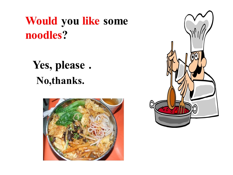 新人教版七年级下册unit10_I'd_like_some_noodles课件.ppt_第3页