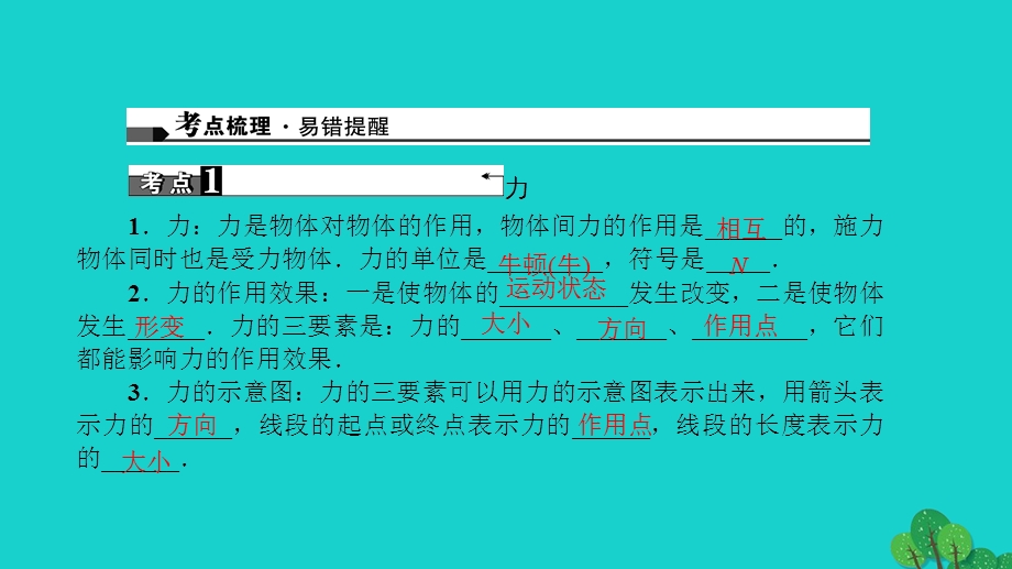 中考物理总复习第六讲力课件.pptx_第2页