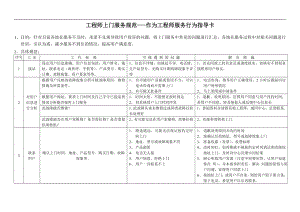 海尔工程师上门服务规范.doc