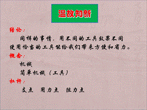 杠杆类工具的研究(精品)名师制作优质教学资料.ppt