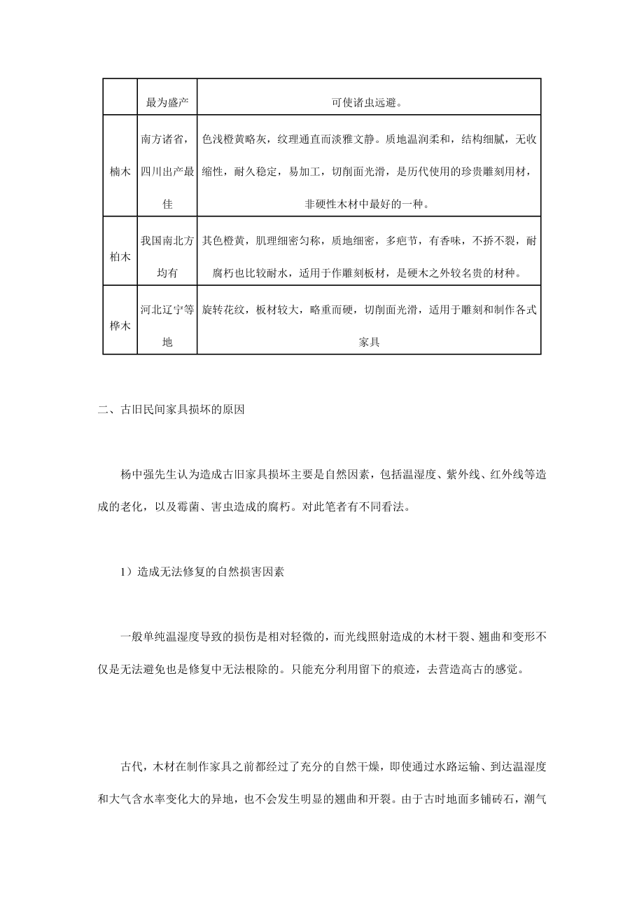 古旧民间家具修复工艺的研究.doc_第3页