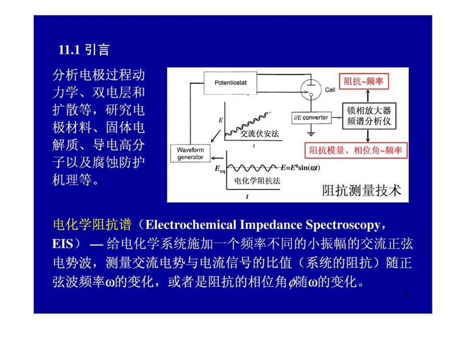 最新电化学原理与方法电化学阻抗谱..ppt_第2页