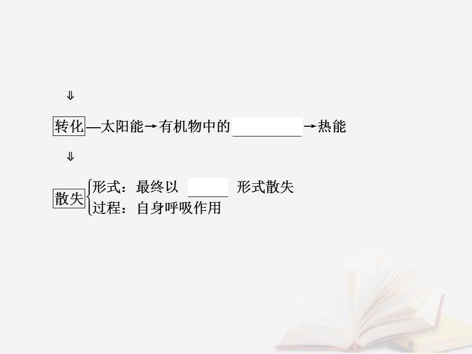 高考生物复习第九单元生物与环境第32讲生态系统的能量流动和物质循环课件新人教版.pptx_第3页