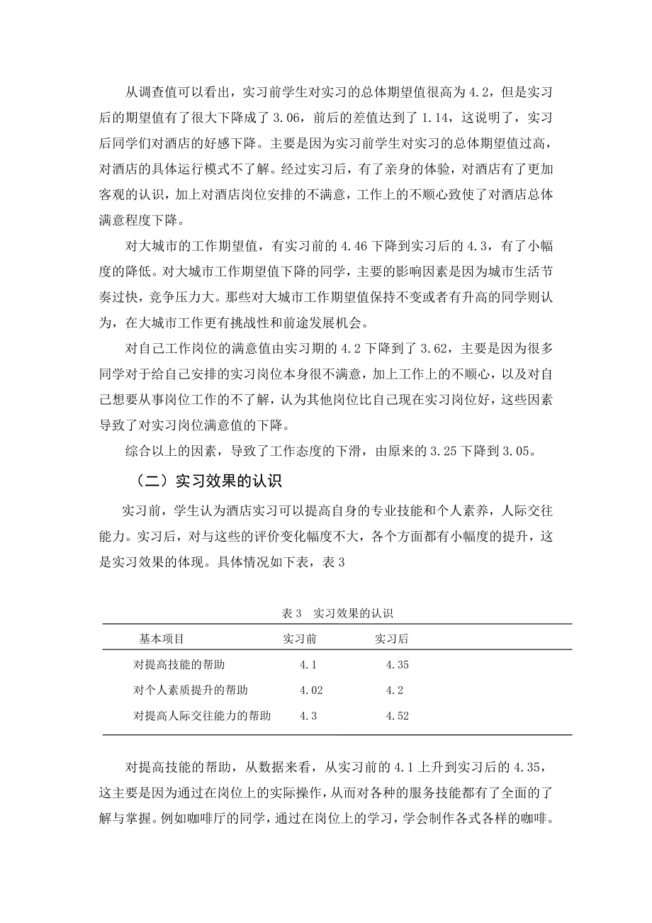 酒店实习对酒店管理专业学生就业倾向消极影响因素分析.doc_第3页