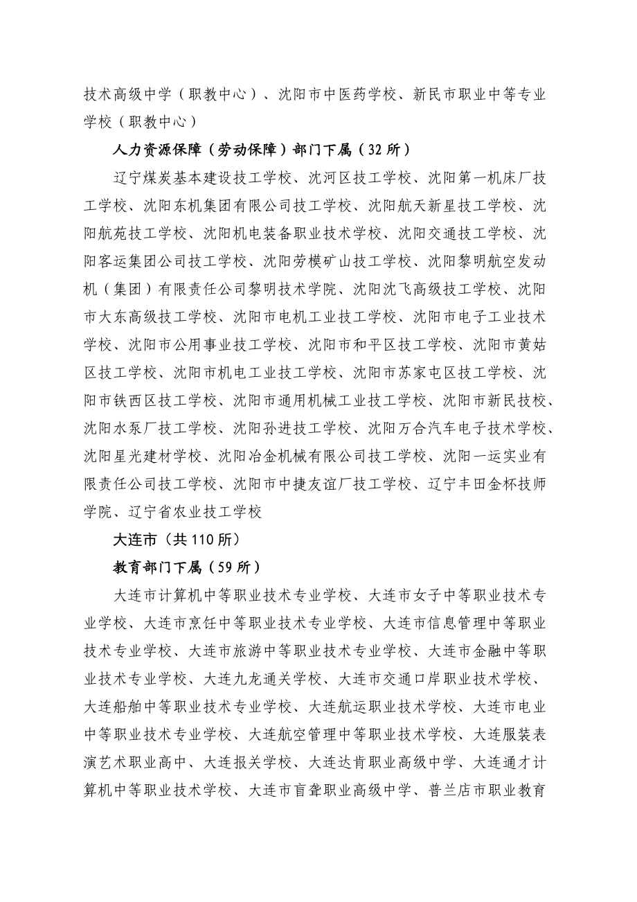 辽宁省中等职业学校名录.doc_第2页