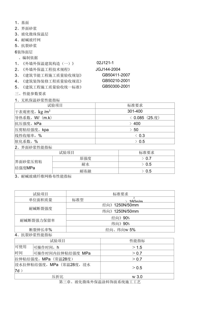 外墙保温施工方案(玻化微珠保温砂浆).docx_第2页