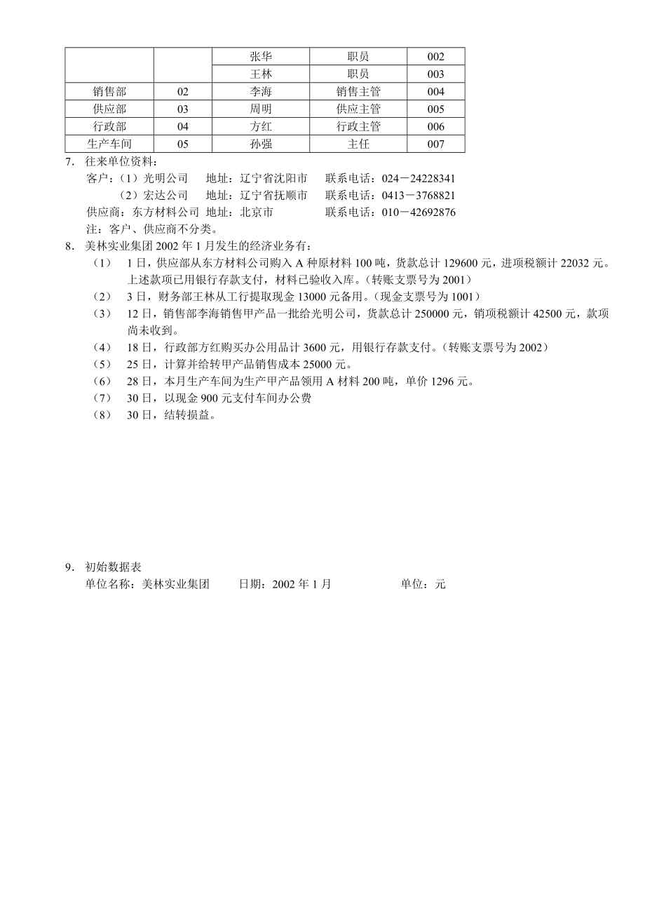 会计电算化试题(一).doc_第3页