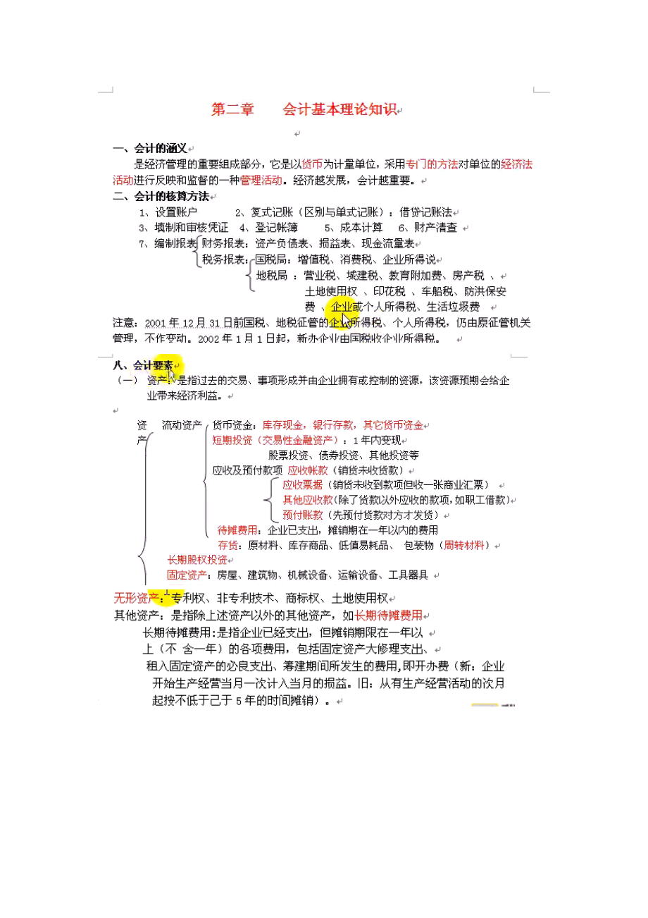 会计实操基本理论知识教学讲义.doc_第1页