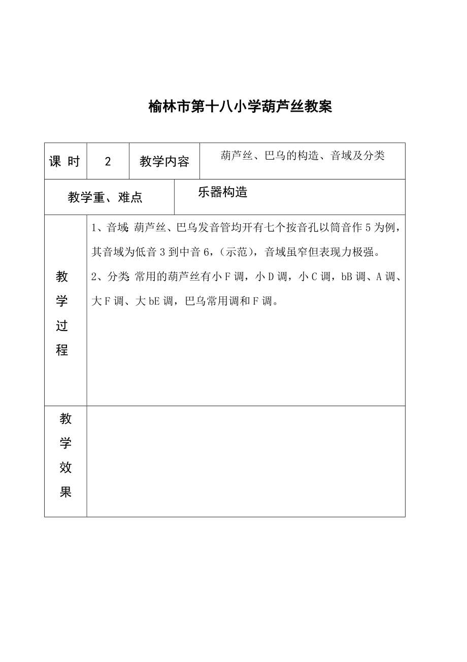 葫芦丝学习教案全解.doc_第2页